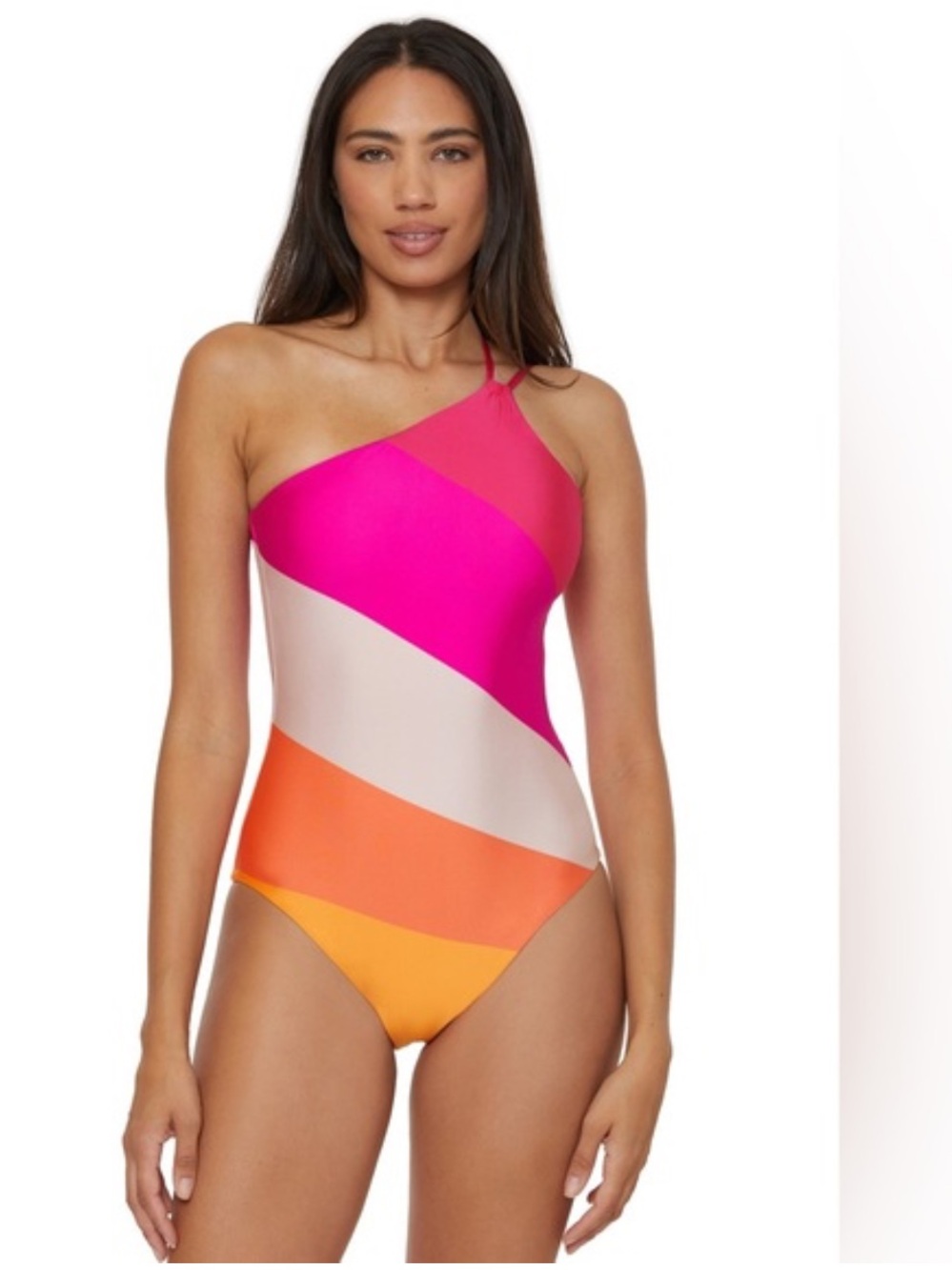 Trina Turk 🌴☀️ One piece One Shoulder swimsuit - Sunburst